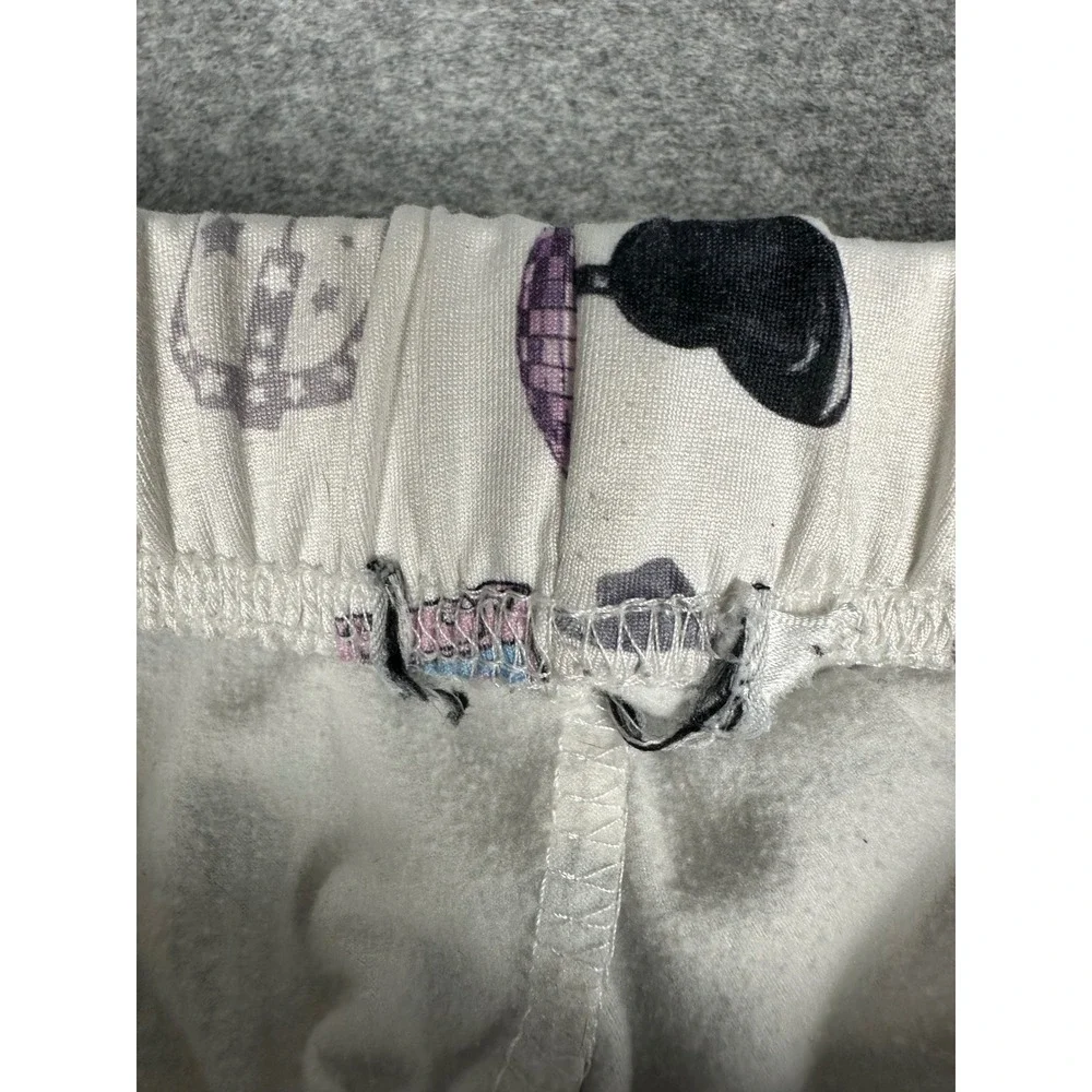 Swiftie Eras‎ Tour Pajama Pants Women Small Disco Boot Guitar Butterfly Print